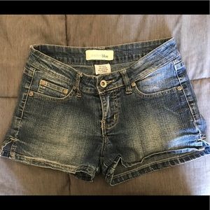 Anchor Blue Denim Jean Shorts